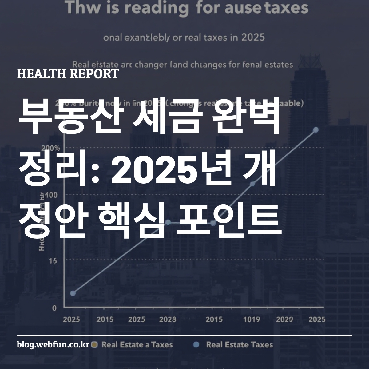2025년 부동산 세금 개정안 그래프