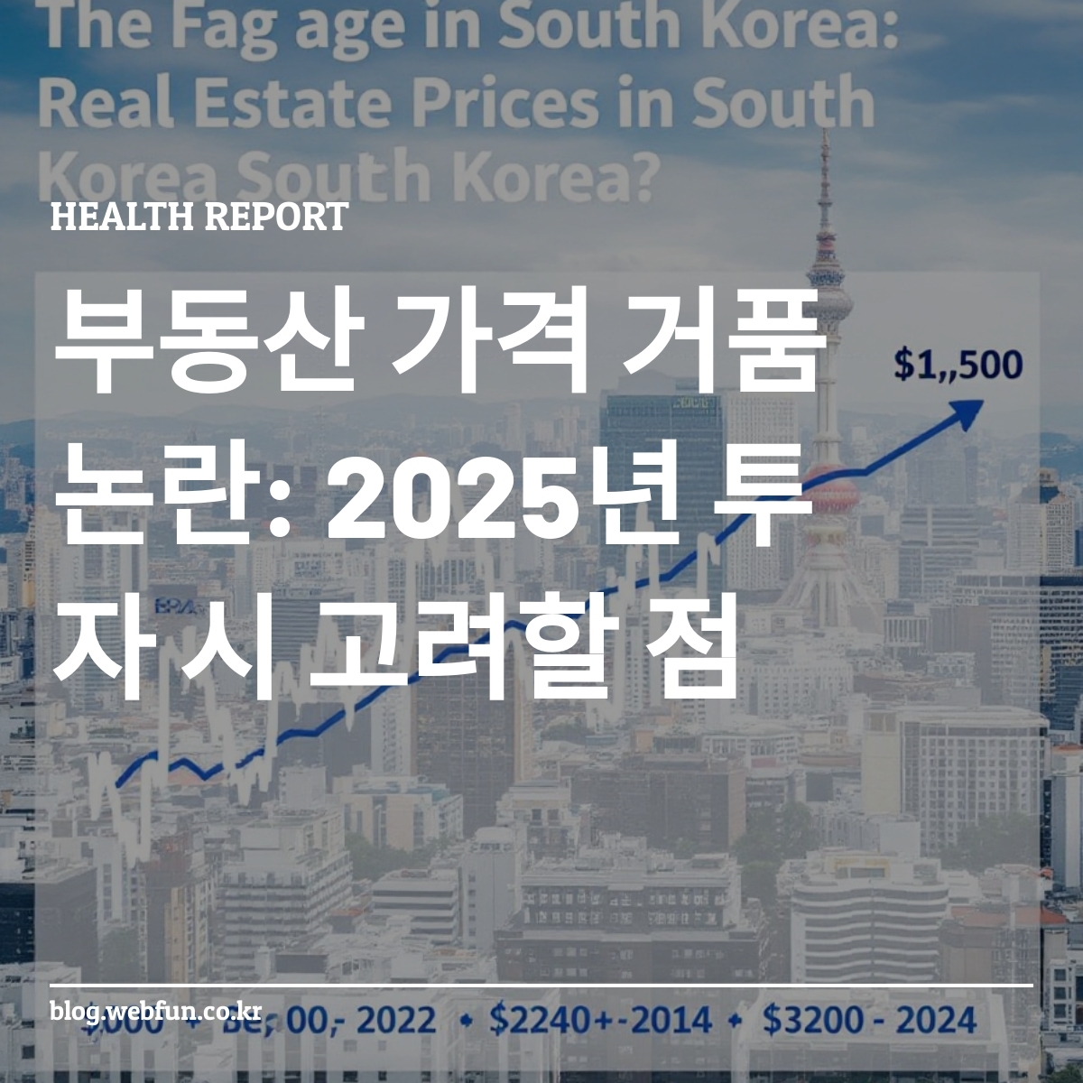 한국 부동산 가격 변동 그래프